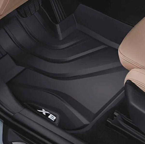 BMW 原廠 Floor Liner 防水 高邊 腳踏墊 / 踏墊 (橡膠) For F39 X2