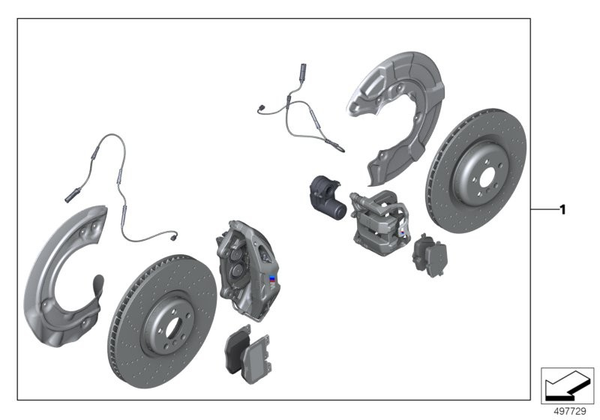 BMW M Performance Brake 原廠 煞車 For X5 G05 G05 Lci X6 G06 G06 Lci