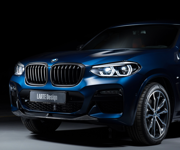 Larte Design 原廠 Carbon 碳纖維 前下巴 / 前下擾流 For BMW X3 ( G01 )