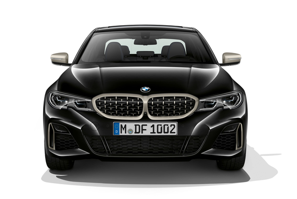 BMW 原廠 M Performance M340i 網狀 水箱罩 (鈰灰色) For G20 G21