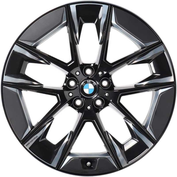 BMW 原廠 空氣動力性能 1001M 20吋 Jet Black Matte (高光澤亞光黑) 輕合金 輪框 輪圈 For G30 Lci G31 Lci