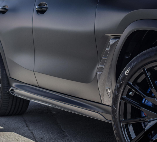 Larte Design 原廠 Carbon 碳纖維 側裙 定風翼 For BMW X6 ( G06 )