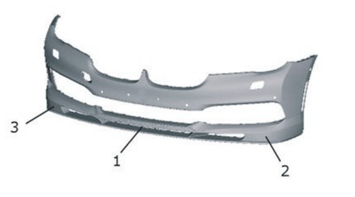 ALPINA 原廠 前下巴 車身貼紙 / 車側貼紙組 For BMW G11 / G12