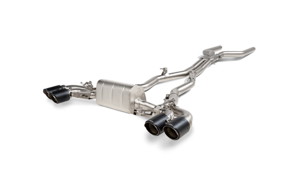 Akrapovic 原廠 Titanium 鈦合金 排氣管 蠍子管 For BMW M8 / M8 Competition Gran Coupe ( F93 )