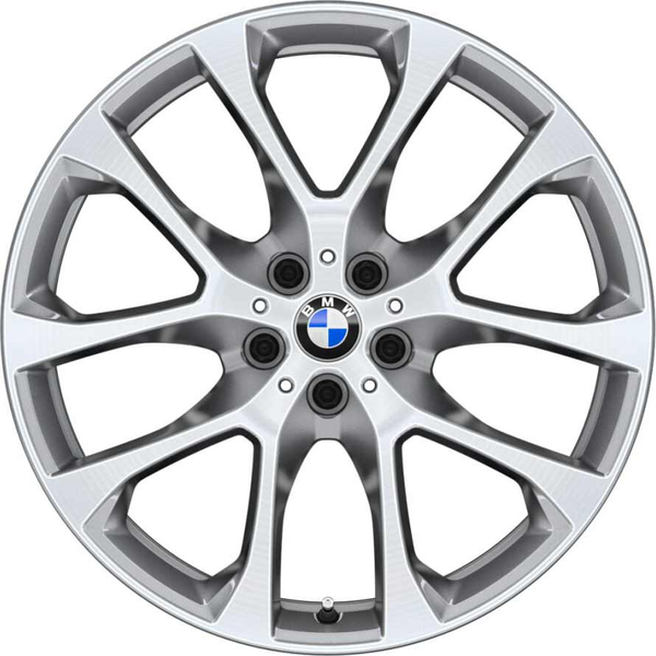 BMW 原廠 V 型輪輻 738 20吋 Ferricgrey 輕合金 輪框 輪圈 For X5 G05 X6 G06