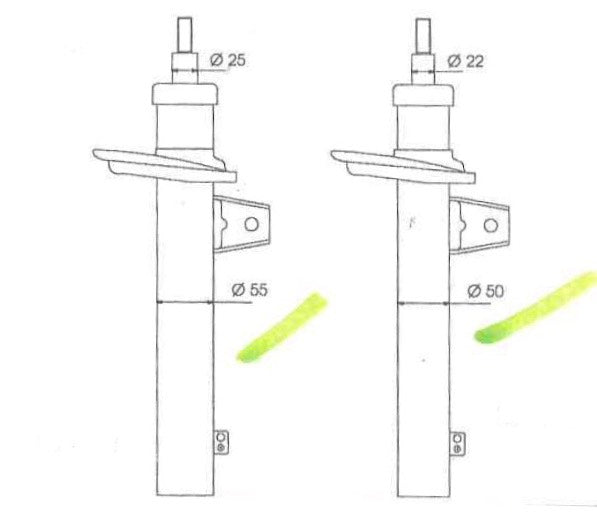 (公司貨) Vogtland 原廠 高低可調 避震器 For Skoda Octavia / Octavia Combi ( 5E ) 2WD 扭力樑 without EDC