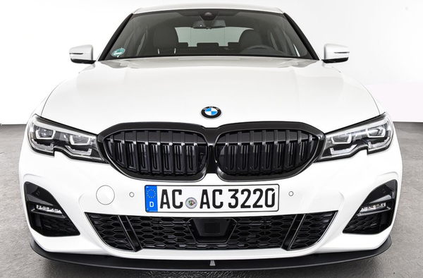 AC Schnitzer 原廠 前下巴 / 前下擾流 (霧黑) For BMW G20 / G21