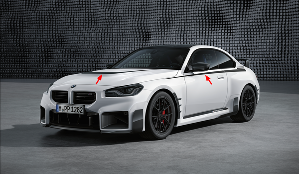 BMW M Performance 原廠 車身貼紙+車側貼紙(組) For M2 G87