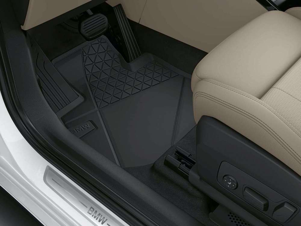 BMW 原廠 All Weather 全天候防水 腳踏墊 / 踏墊 (橡膠) For 2AT U06 X1 U11 X2 U10