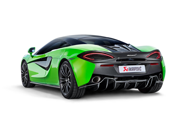 Akrapovic 原廠 Titanium 鈦合金 尾段 排氣管 蠍子管 For McLaren 540C / 570S / 570S Spider / 570 GT