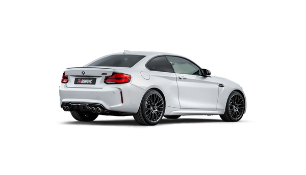 Akrapovic 原廠 Titanium 鈦合金 尾段 排氣管 蠍子管 For BMW M2 Competition / M2 CS ( F87N )