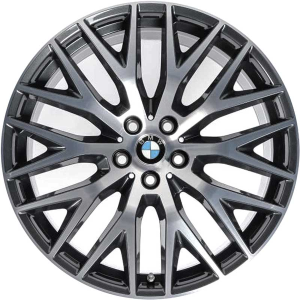 BMW 原廠 636 20吋 Orbitgrey (高光澤) 輕合金 輪框 輪圈 For G30 G31 G30 Lci G31 Lci