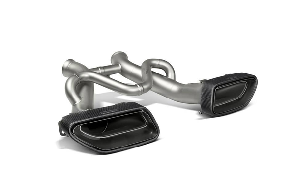 Akrapovic 原廠 Titanium 鈦合金 尾段 排氣管 蠍子管 For McLaren 650S / 650S Spider