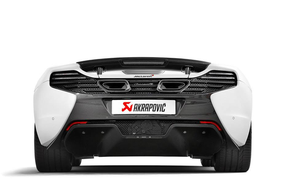 Akrapovic 原廠 Titanium 鈦合金 尾段 排氣管 蠍子管 For McLaren 650S / 650S Spider