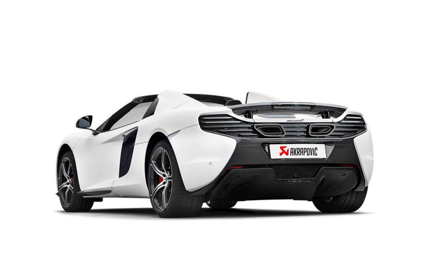 Akrapovic 原廠 Titanium 鈦合金 尾段 排氣管 蠍子管 For McLaren 650S / 650S Spider