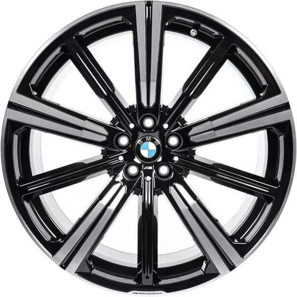 BMW 原廠 749M 22吋 Schwarz 輕合金 輪框 輪圈 For X5 G05 X6 G06