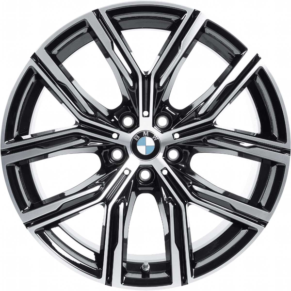 BMW 原廠 783 19吋 Jet Black (高光澤銀黑雙色) 輕合金 輪框 輪圈 For G42 G20 G21 G22 G23