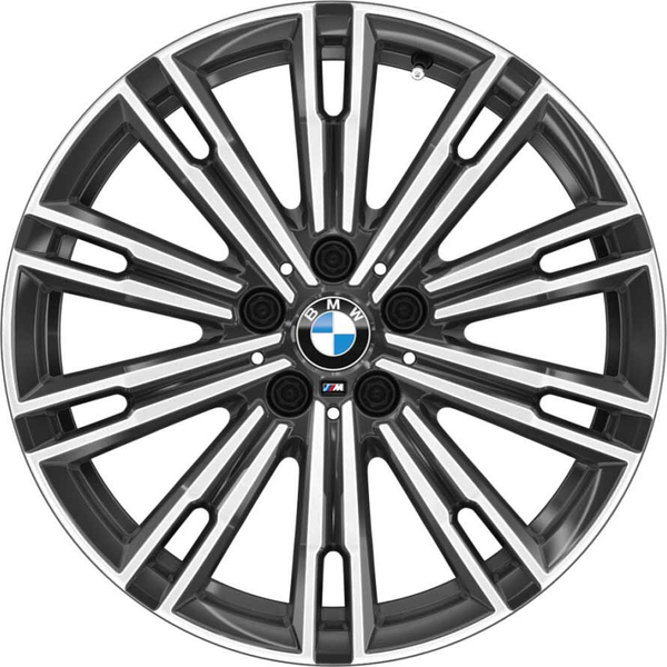 BMW 原廠 790M 18吋 Orbit Grey (高光澤) 輕合金 輪框 輪圈 For G20 G21 G22 G23