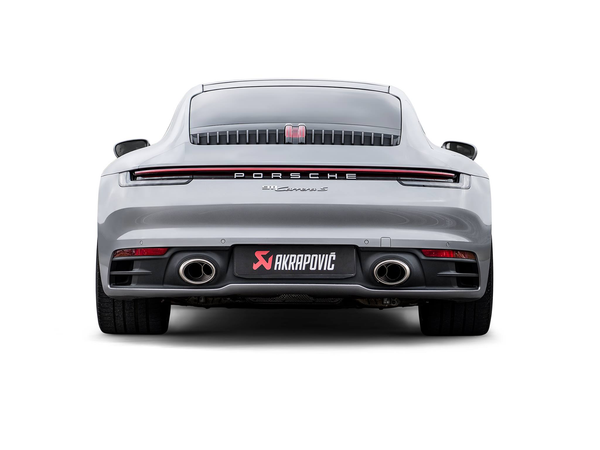 Akrapovic 原廠 Titanium 鈦合金 尾段 排氣管 蠍子管 For Porsche 911 Carrera / S / 4 / 4S / GTS / Cabriolet ( 992 )