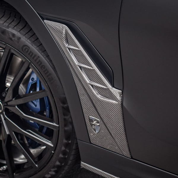 Larte Design 原廠 Carbon 碳纖維 葉子板 飾板 飾蓋 側飾板 For BMW X6 ( G06 )