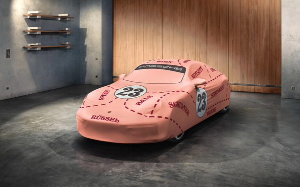 Porsche 原廠 Pink Pig 室內車罩 For 911 ( 992 )