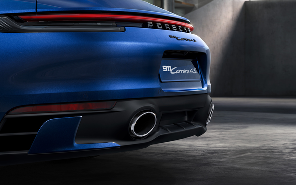 Porsche 原廠 跑車排氣管專用尾飾管 For 911 ( 992 )