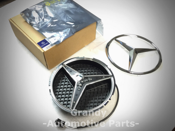 Mercedes Benz 原廠 LED 發光 水箱罩星標 / 中心標 For C218 X218 W212 S212