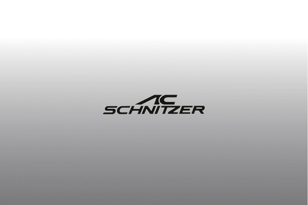 AC Schnitzer 原廠 車標 / 車尾標 (亮黑色 160 x 30 mm) For BMW / MINI 全車系