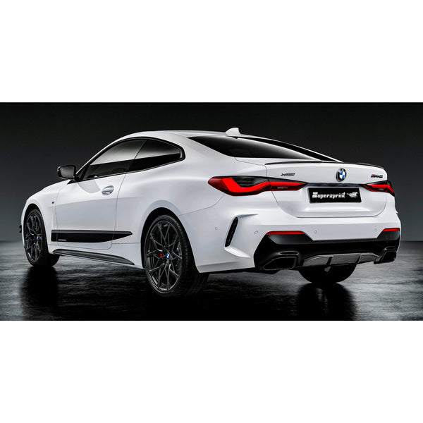 Supersprint 原廠 不鏽鋼 尾段排氣管 (單邊單出) For BMW G22 M440i xDrive with OPF and valve