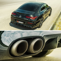 Akrapovic 原廠 Titanium 鈦合金 尾段 排氣管 蠍子管 For Mercedes-AMG CLA 35 ( C118 / X118 )