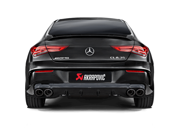 Akrapovic 原廠 Titanium 鈦合金 尾段 排氣管 蠍子管 For Mercedes-AMG CLA 35 ( C118 / X118 )