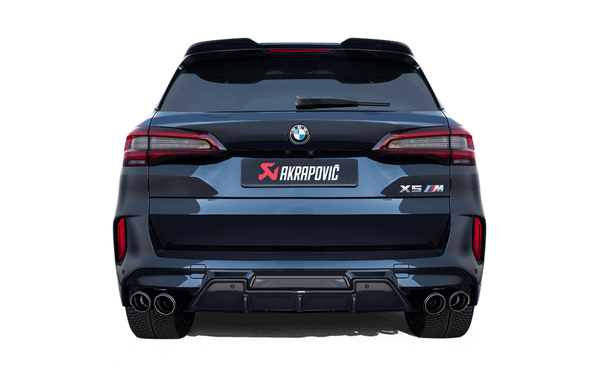 Akrapovic 原廠 Titanium 鈦合金 尾段 排氣管 蠍子管 For BMW X5M / X5M Competition ( F95 ) X6M / X6M Competition ( F96 )