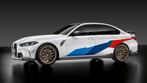 BMW M Performance 原廠 Motorsport 車身貼紙 / 車側貼紙 For G80 M3