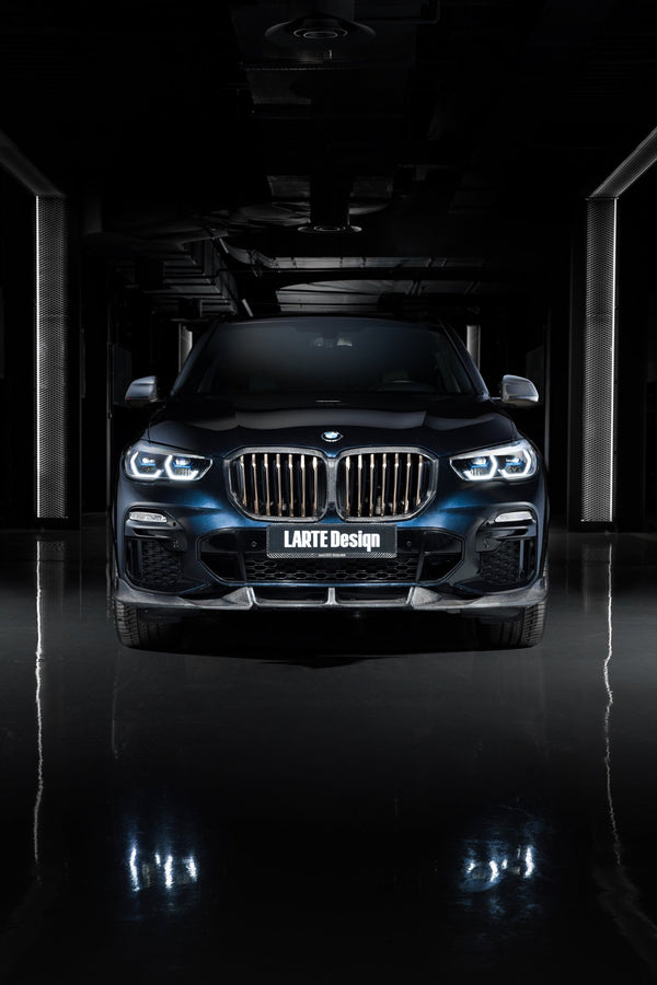 Larte Design 原廠 前下巴 / 前下擾流組 三片式 (烤漆版) For BMW X5 ( G05 )