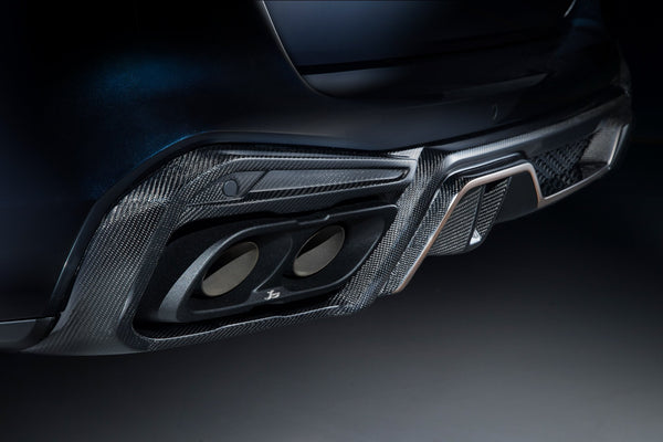 Larte Design 原廠 後下巴 / 後下擾流組 (烤漆版,含尾飾管) For BMW X5 ( G05 )
