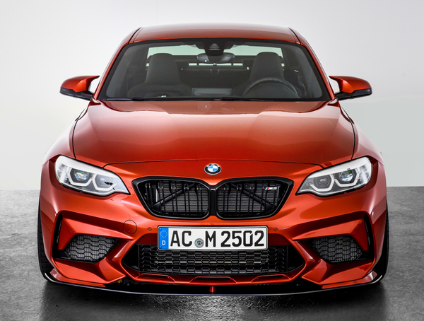 AC Schnitzer 原廠 前下巴 / 前下擾流 (霧黑) For BMW M2 Competition F87