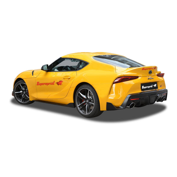 Supersprint 原廠 不鏽鋼 排氣管套件組 For Toyota GR Supra ( A90 ) 3.0 Turbo with OPF and Valve