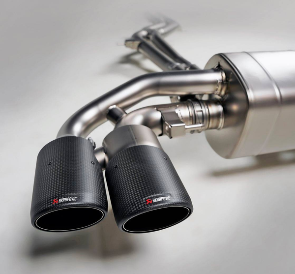 Akrapovic 原廠 Carbon 碳纖維 尾飾管 For Porsche Cayenne / S / GTS / Turbo / Coupe ( E3 )