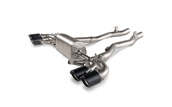 Akrapovic 原廠 Titanium 鈦合金 尾段 排氣管 蠍子管 For BMW M8 / M8 Competition Gran Coupe ( F93 ) with OPF / GPF