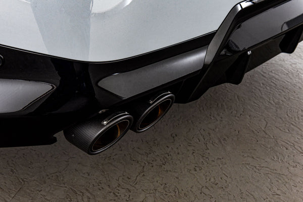 AC Schnitzer 原廠 不鏽鋼 尾段排氣管 with OPF (含 Carbon 尾飾管) For BMW G42 M240i xDrive