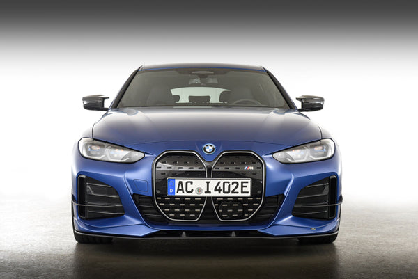 AC Schnitzer 原廠 前下巴 / 前下擾流 + 前下定風翼(需烤漆) 商品組 For BMW 4er G26 i4 G26