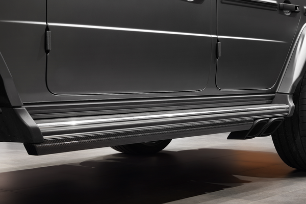 Larte Design 原廠 側裙飾板組 (烤漆版,含尾飾管) For Mercedes Benz G-Class AMG G 63 ( W463 )