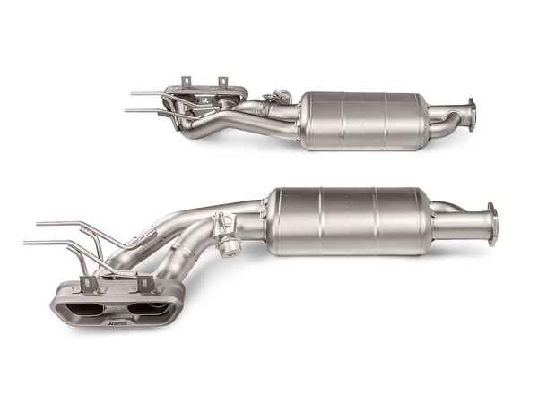 Akrapovic 原廠 Titanium 鈦合金 尾段 排氣管 蠍子管 For Mercedes-AMG G500 / G550 ( W463A )