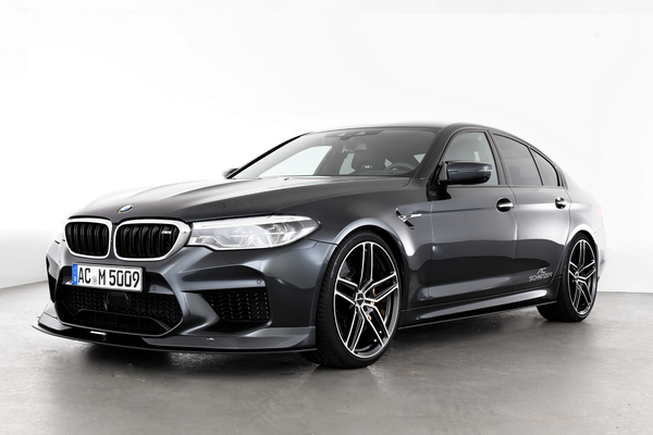 AC Schnitzer 原廠 前下巴 / 前下擾流 (霧黑) For BMW M5 F90