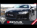 Remus 原廠 RACING Axle-back 不鏽鋼 尾段排氣管 For Audi R8 / R8 Spyder ( 4S )