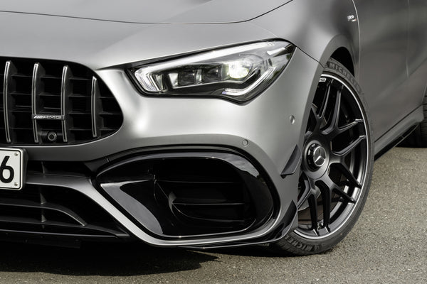 Mercedes Benz 原廠 AMG 夜色版 前風刀組 前側定風翼 前保桿側翼 For AMG CLA45 45S Coupe / Shooting Brake ( C118 / X118 )